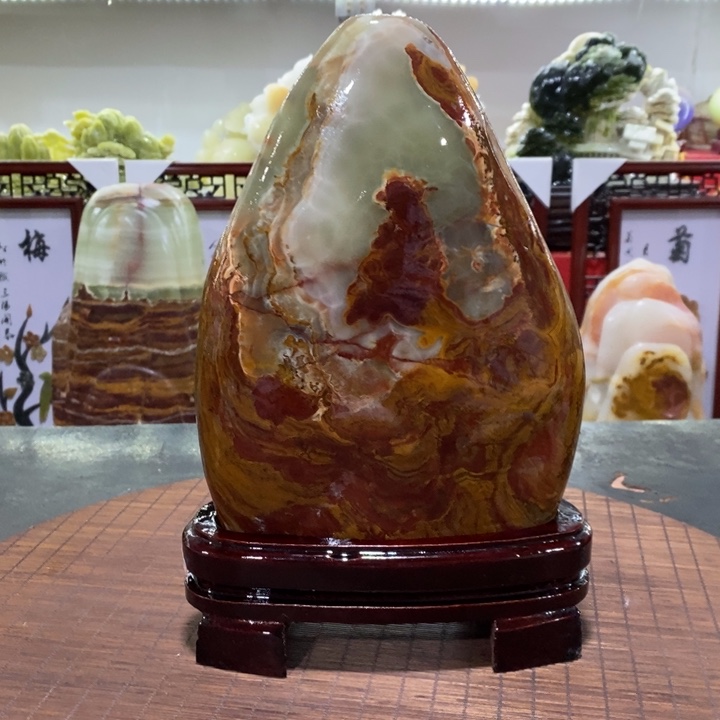 石材幸*家居摆件 奇石摆件