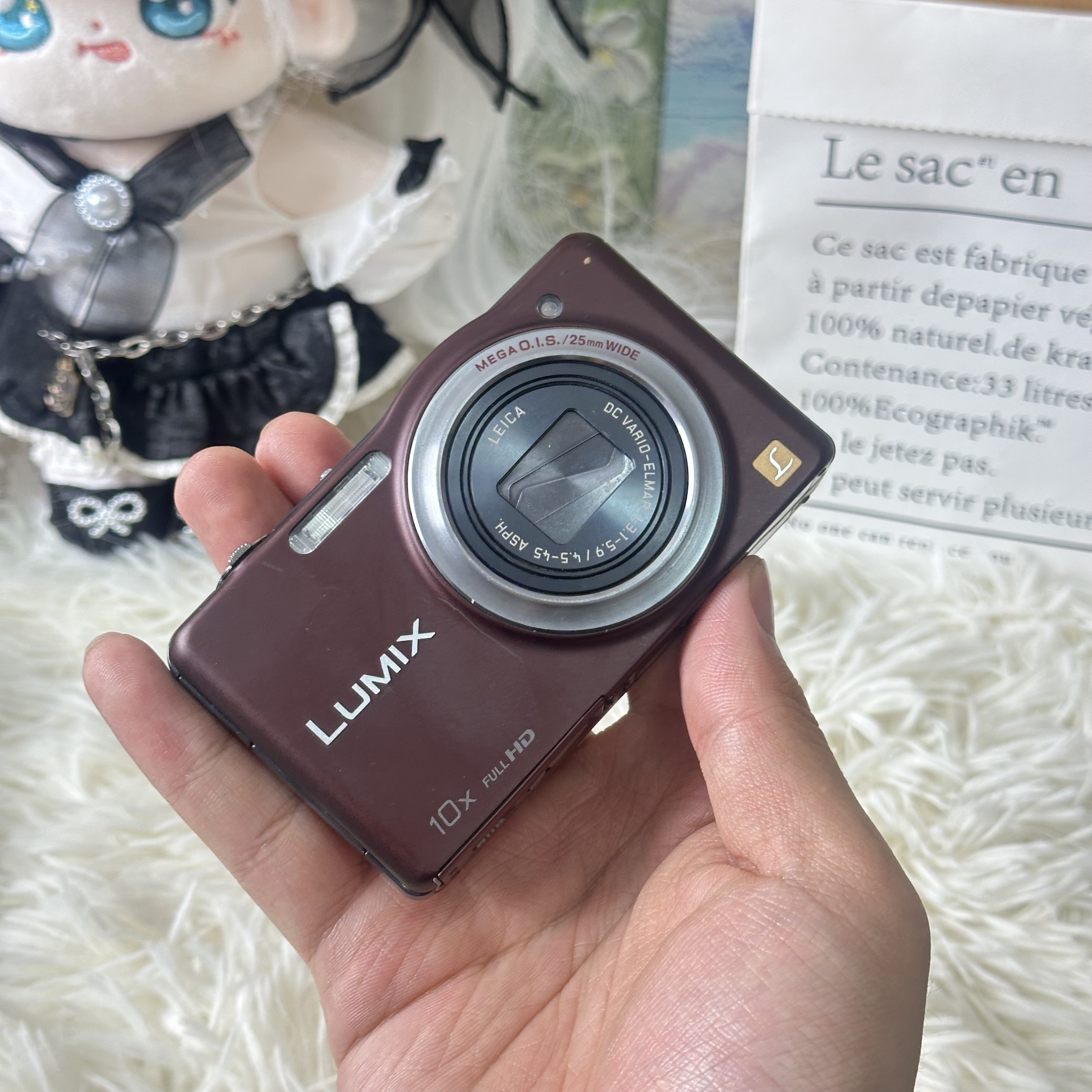 9新 Panasonic/松下 松下sz7小长焦1400万像素带配件