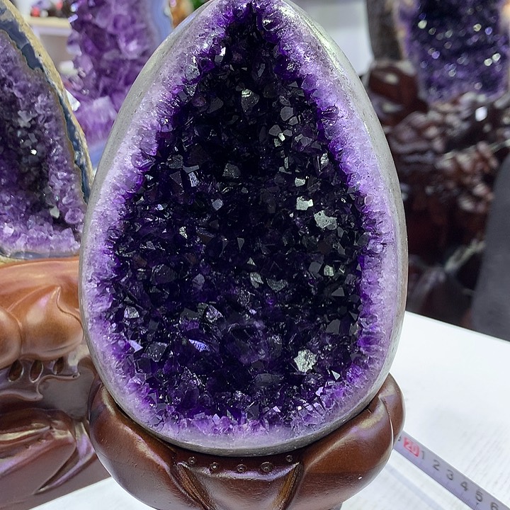 紫晶大型摆件（非配饰）未镶嵌蛋