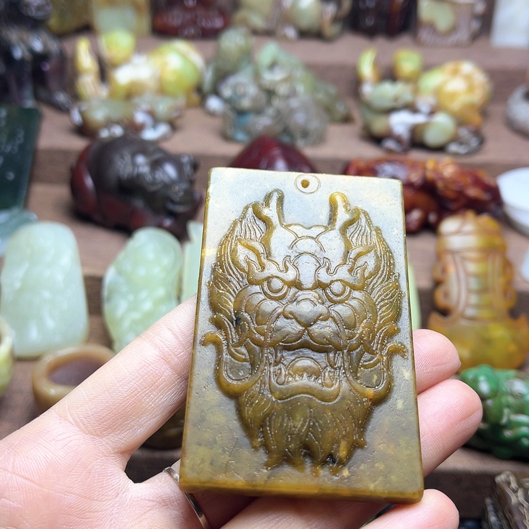 白玉菩提吊坠62。。