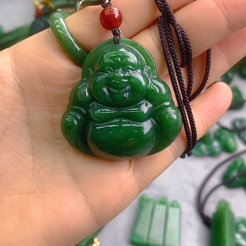 未镶嵌和田玉挂件宝****1大佛公