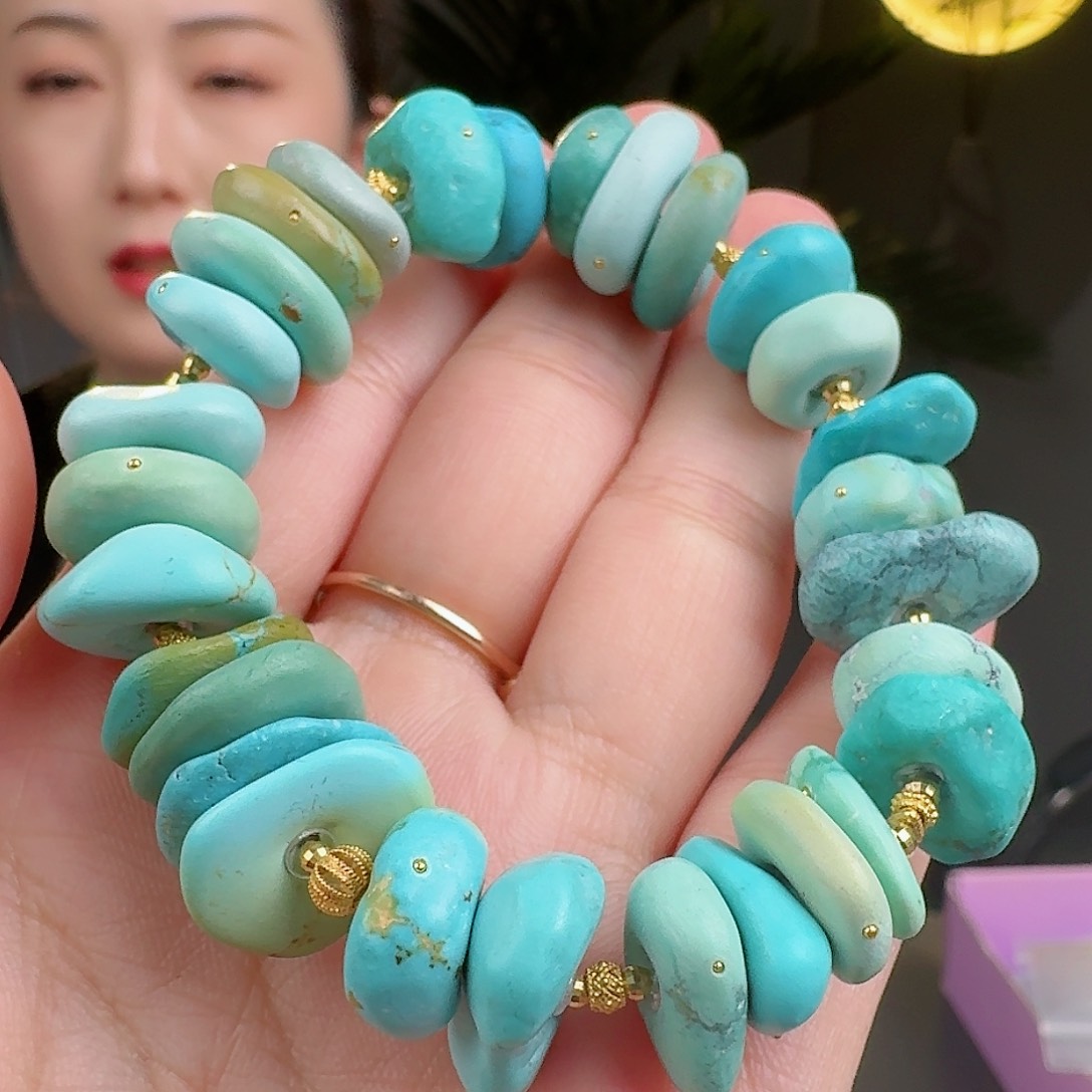 绿松石珠宝奇石未镶嵌骄**?