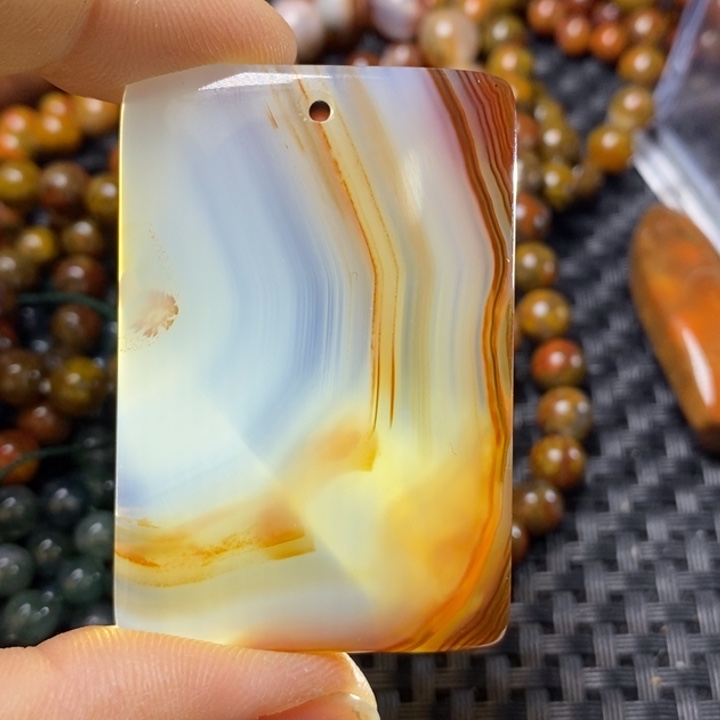 玛瑙/玉髓颈饰未镶嵌赏**G