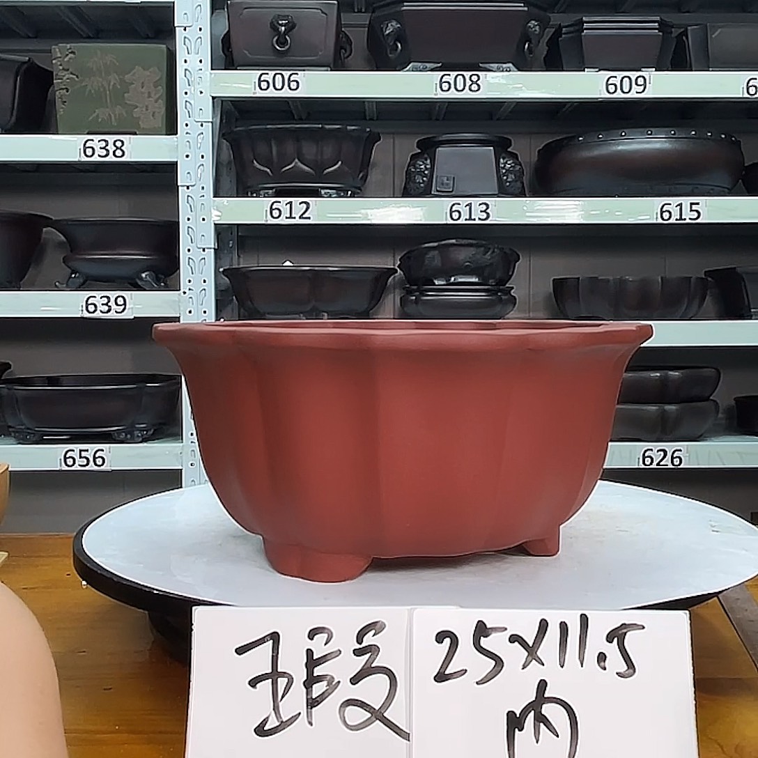 紫砂花盆宜兴紫砂1号