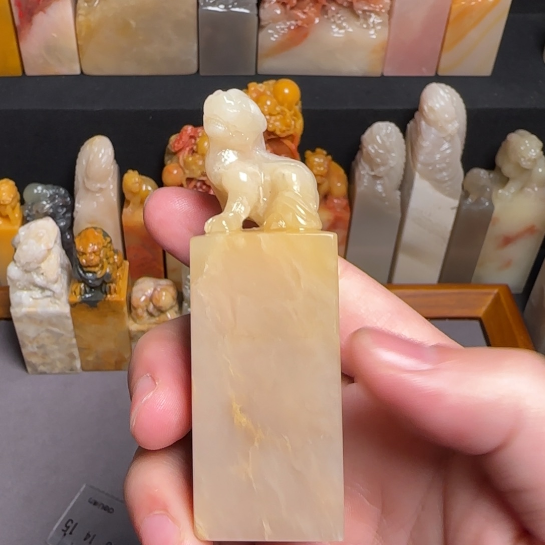 巴林石印石冻石，