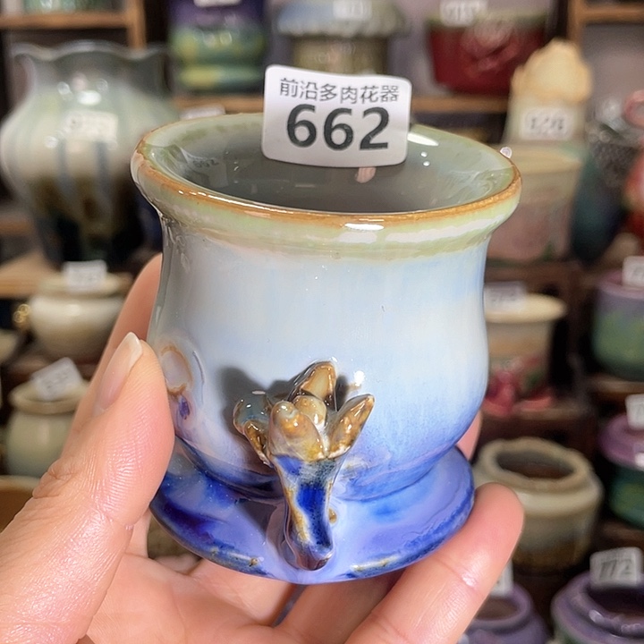 红陶内口径6高度7