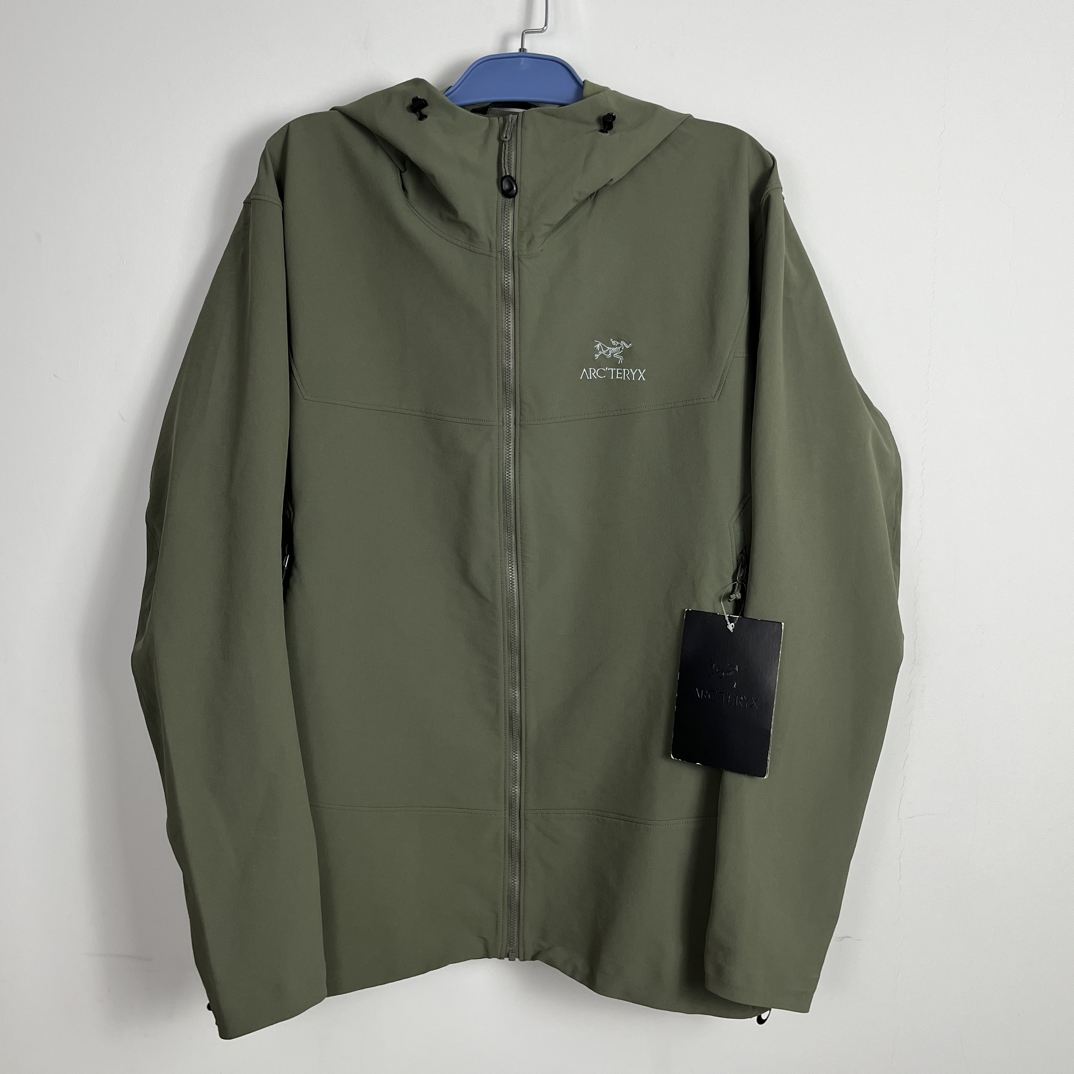 未使用 ARC'TERYX/始祖鸟 始祖鸟  GAMMA LT 连帽软壳外套/XL码