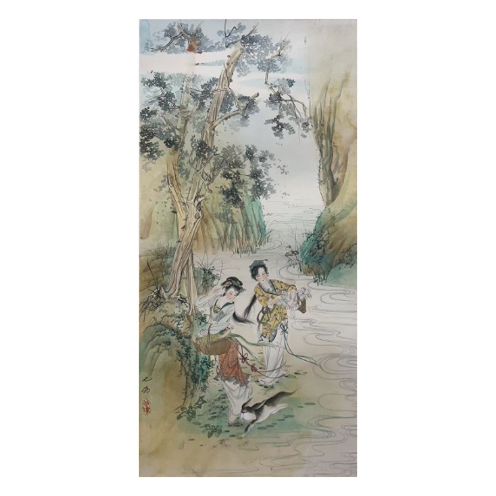 【仕女山水】48×58 CP-40934