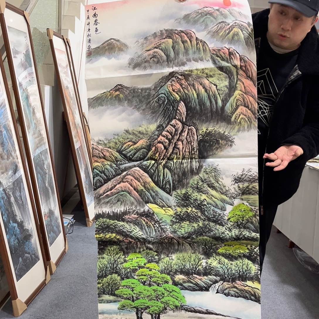 国画LT国画作品单幅任发
