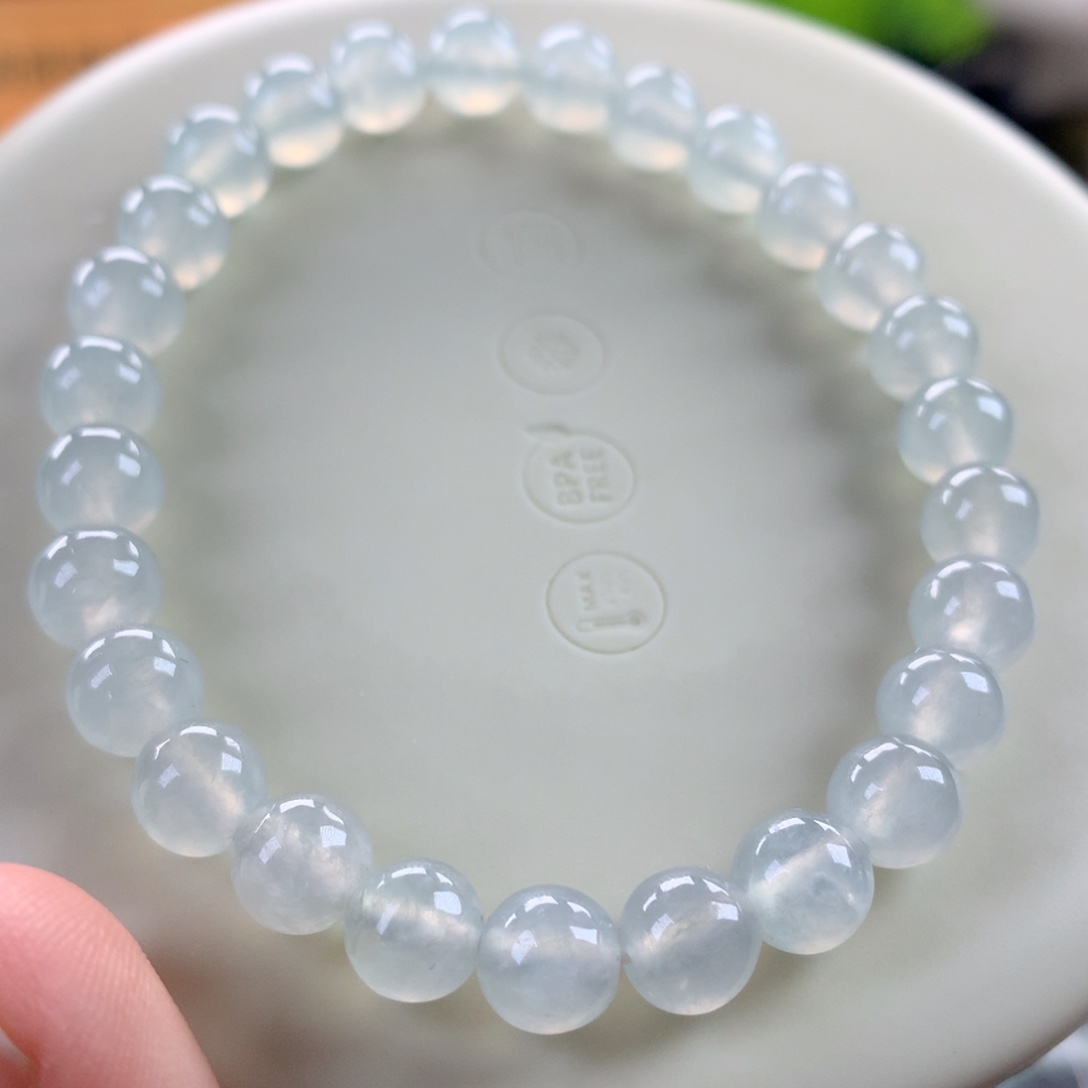 翡翠未镶嵌手链卡7