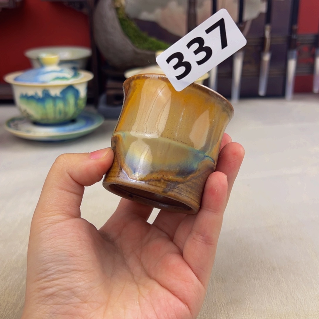 杯纯手工柴烧主人杯