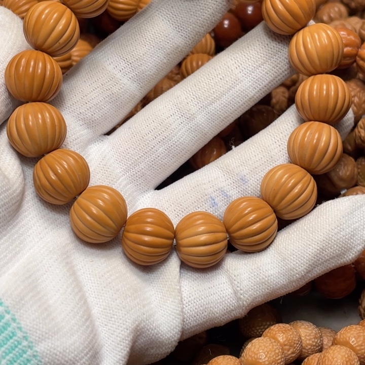 猴头核桃手串m瓜珠泛油