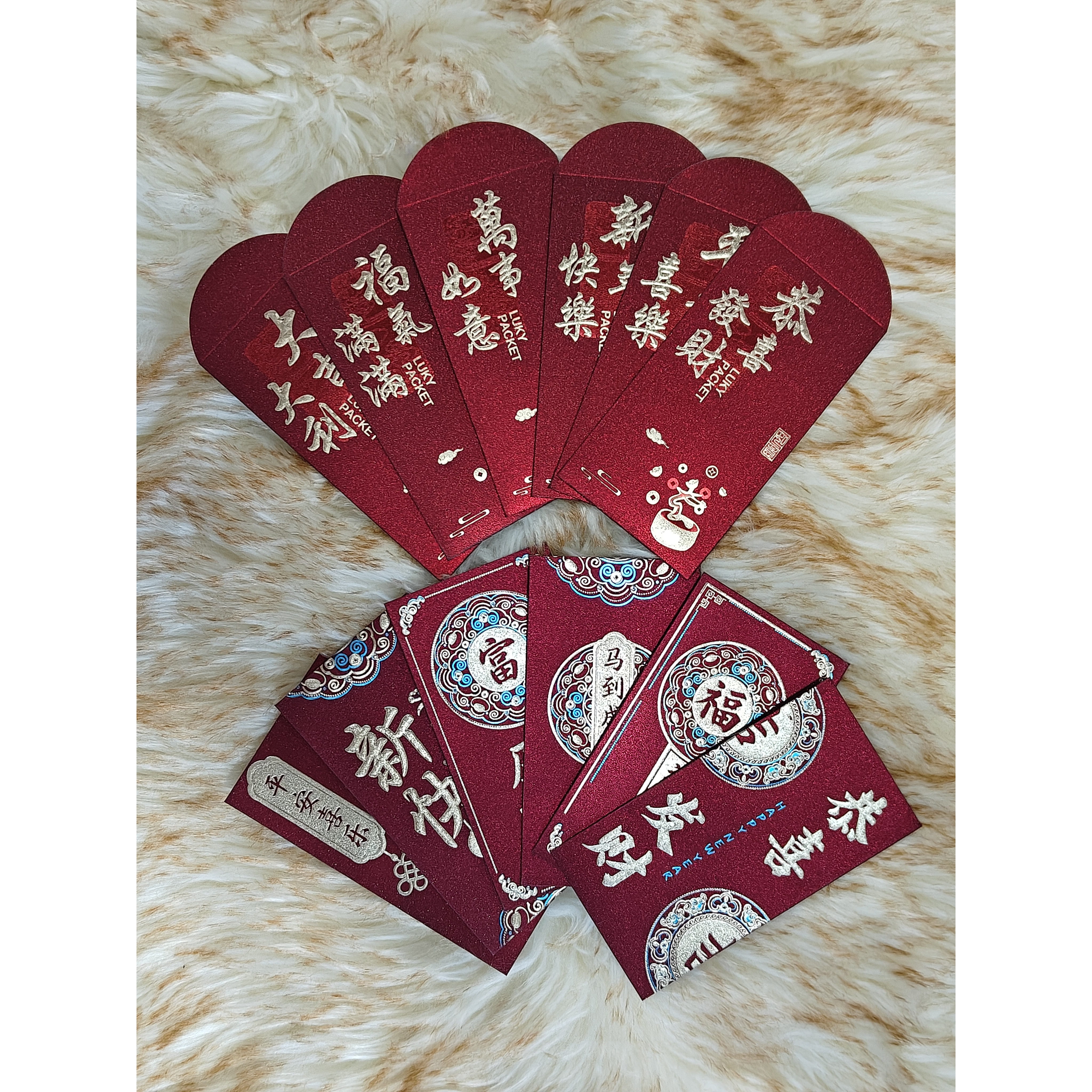 红包2026新款烫金工艺高端红包过年过节红包