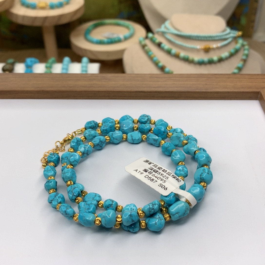 绿松石手链未镶嵌