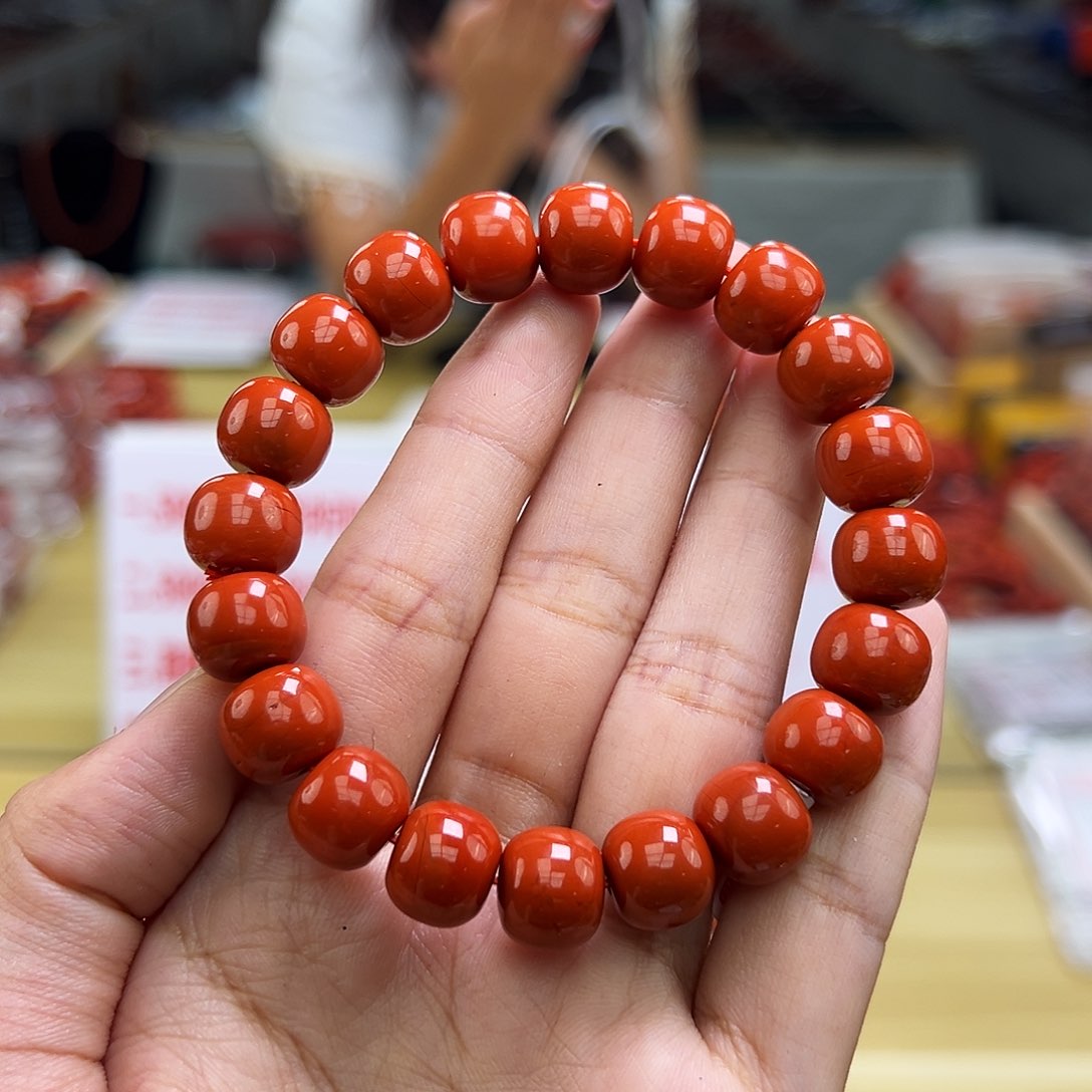 南红玛瑙多样性发一，卡11mm未镶嵌