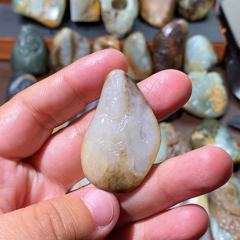 【闪购商品】和田玉颈饰未镶嵌安*