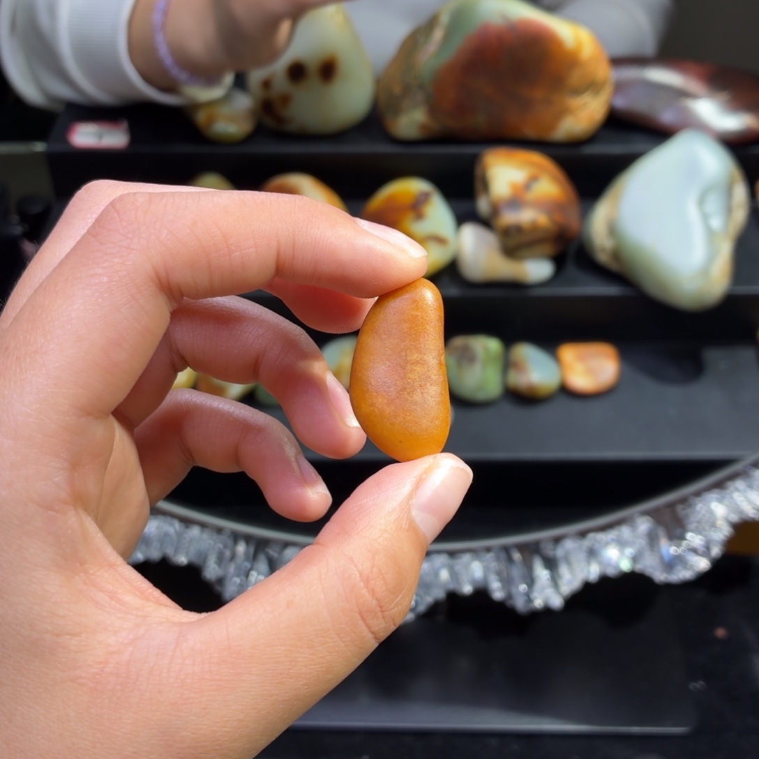 和田玉未镶嵌挂件5.9