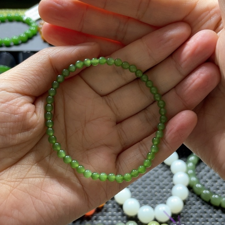 和田玉手链未镶嵌