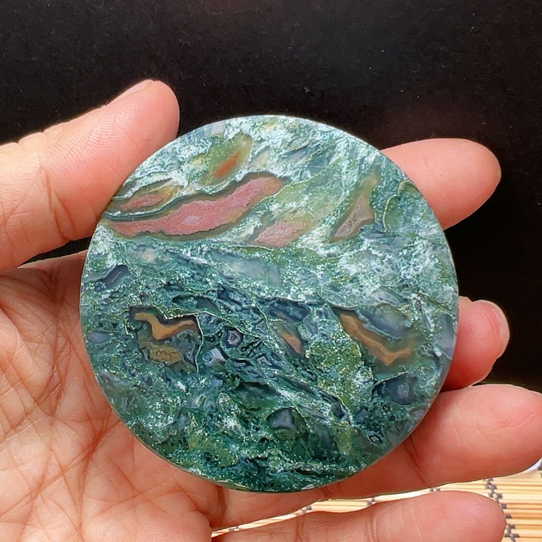 未镶嵌玛瑙/玉髓珠宝半成品