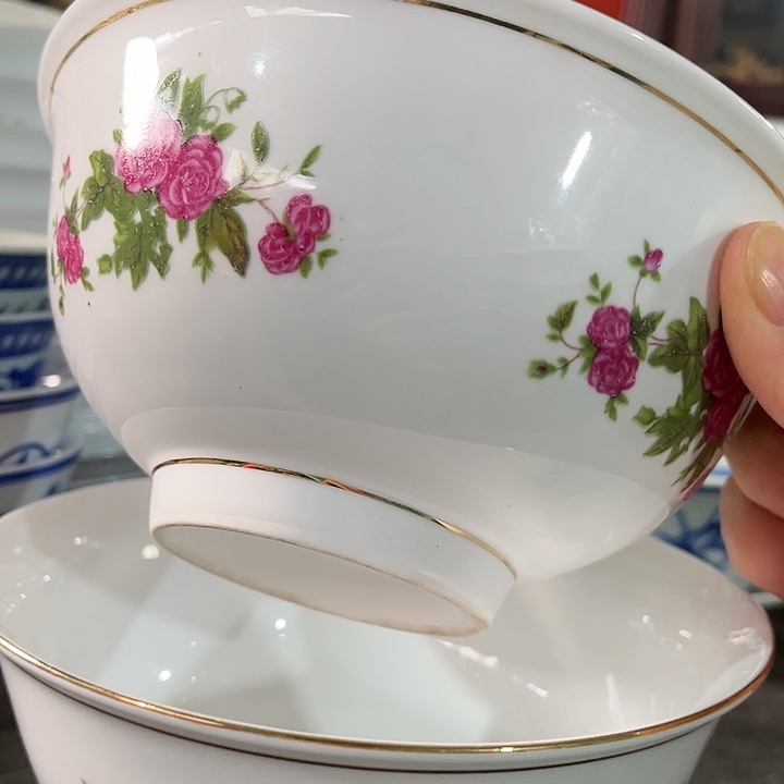 瓷片直径15厘米……发2个