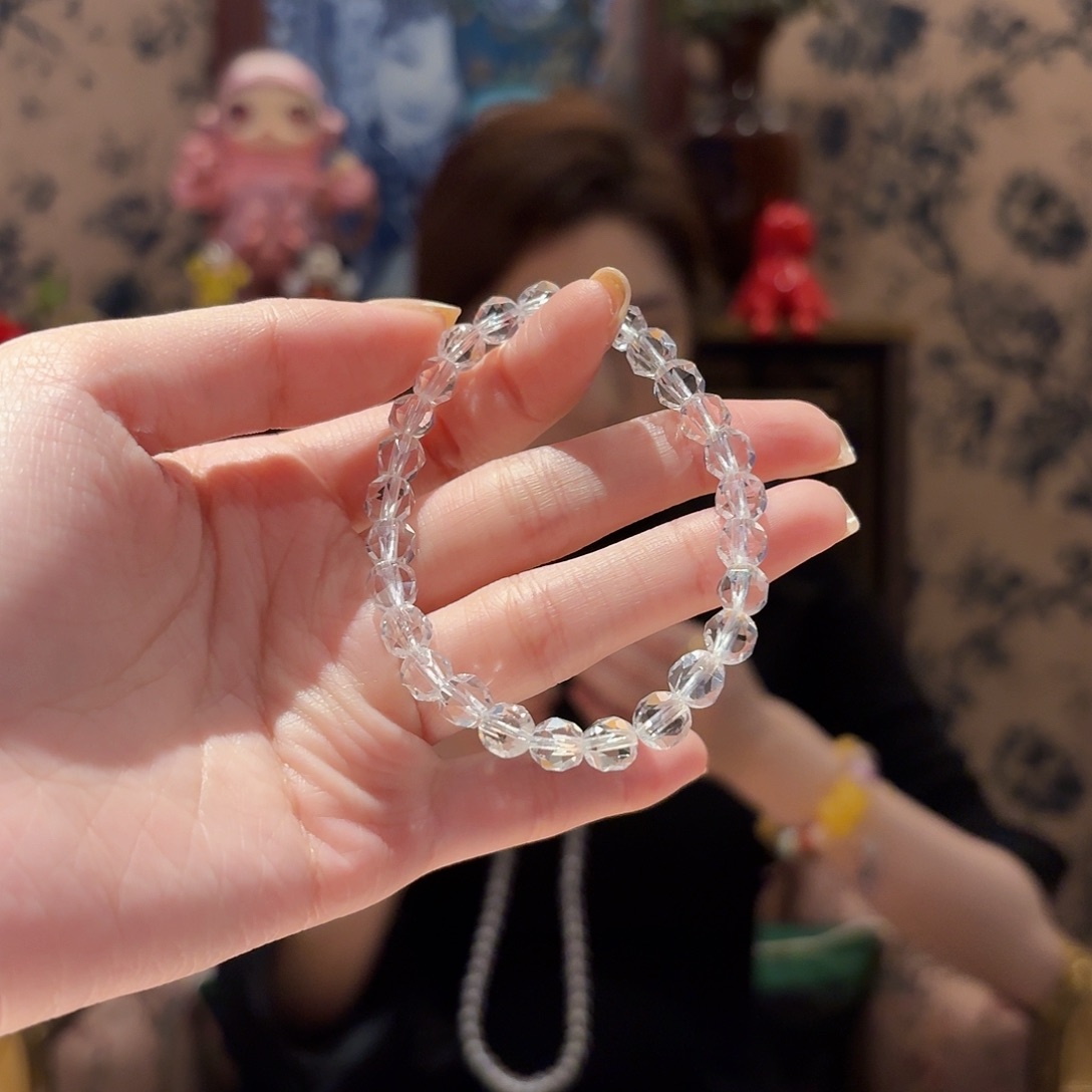 水晶手链未镶嵌多样性发其一