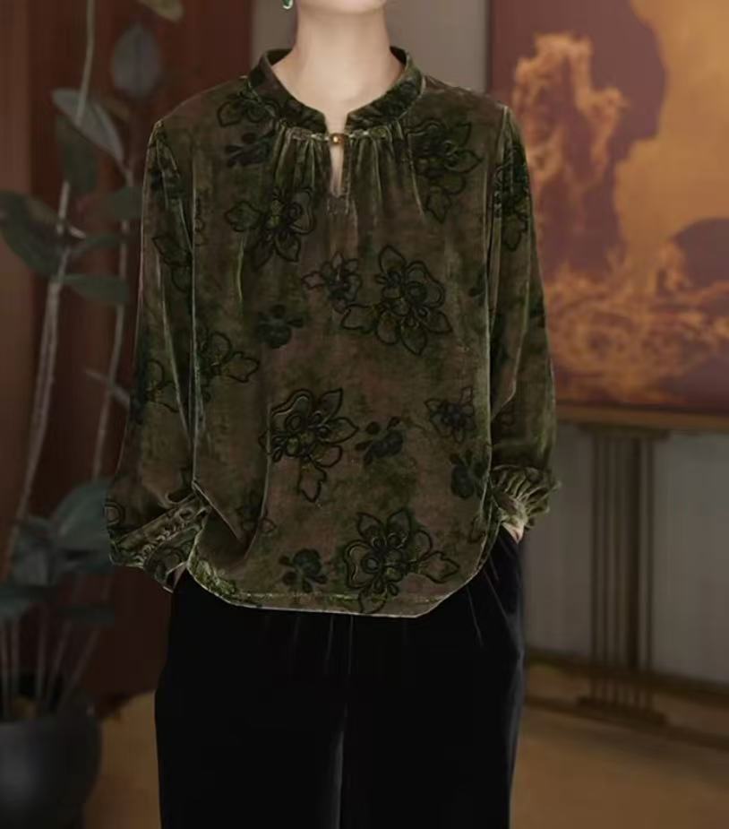 2025显瘦轻熟风高端宽松气质妈妈春秋装