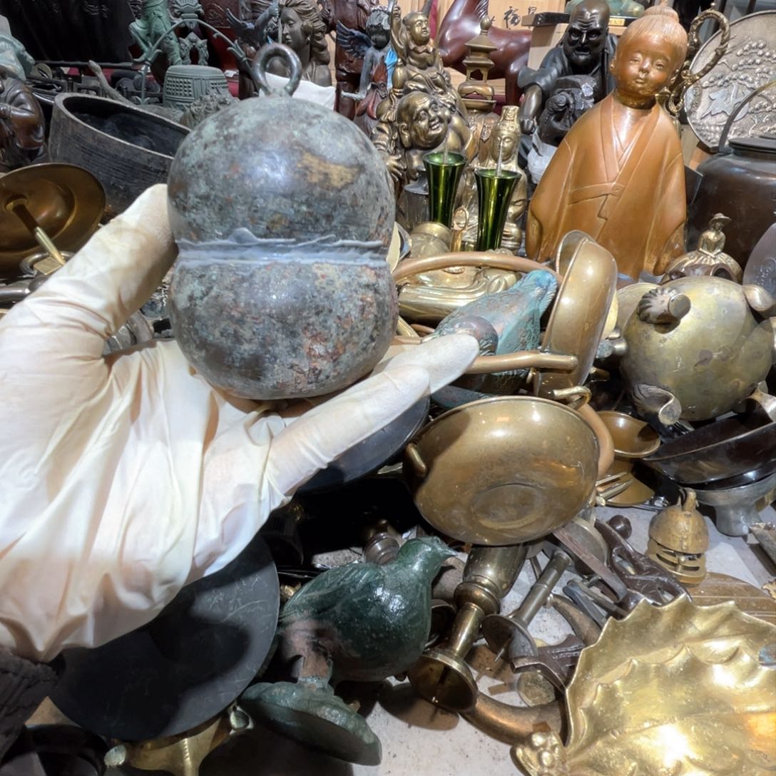 猎*大阪回流铜器摆件28