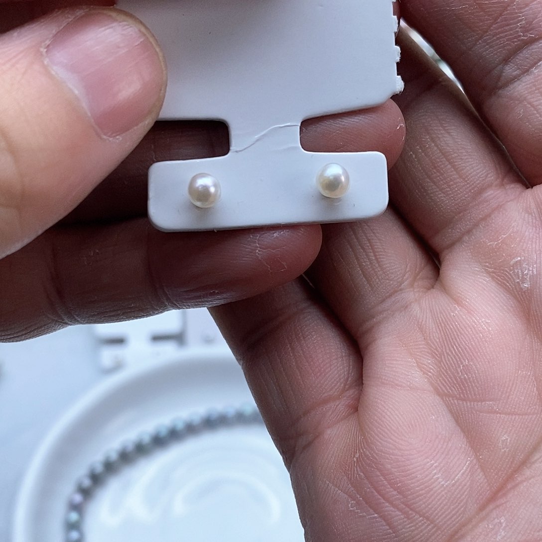 海水珍珠颈饰银S925镶嵌