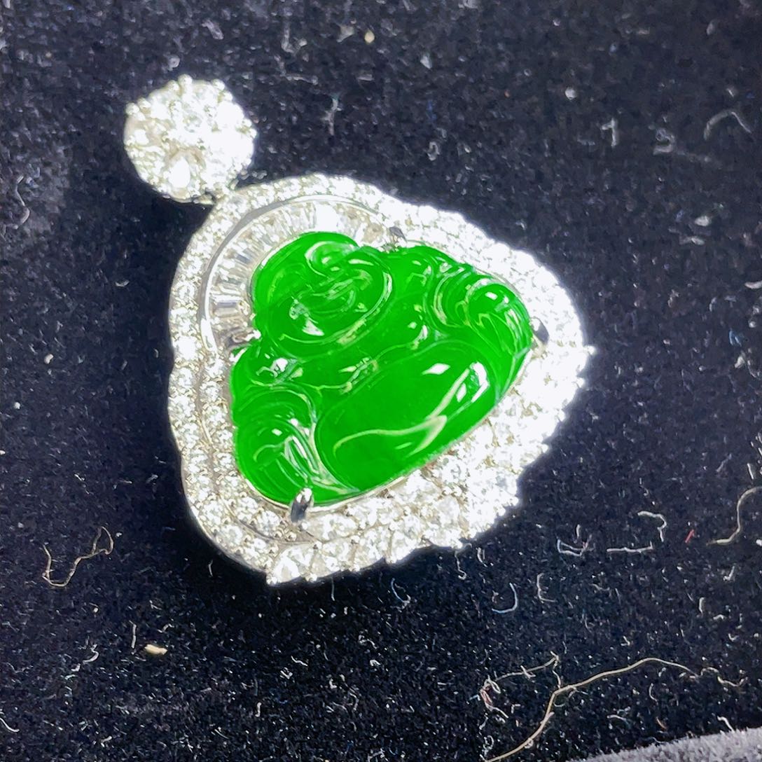 翡翠吊坠(不含链)未镶嵌