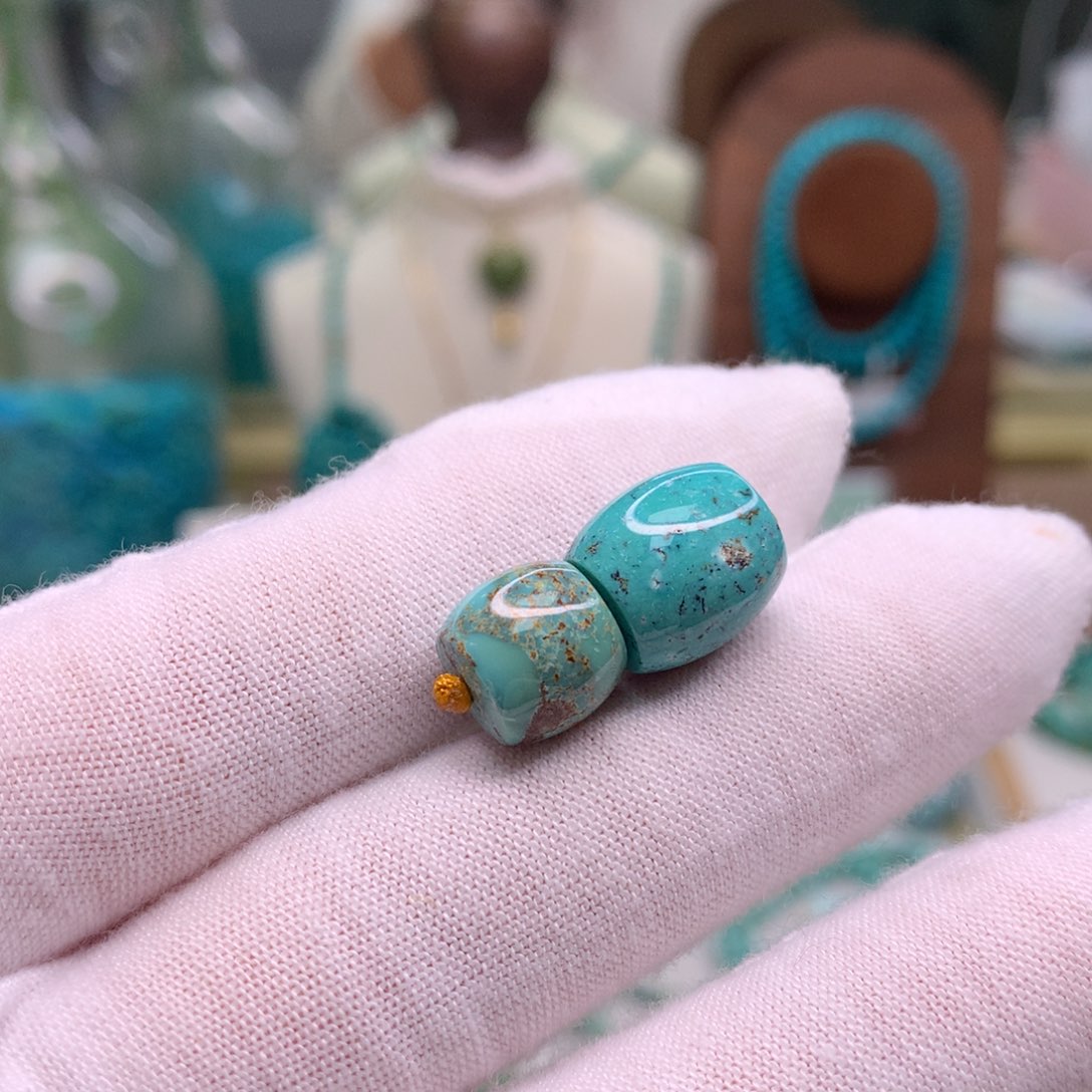 绿松石未镶嵌配饰