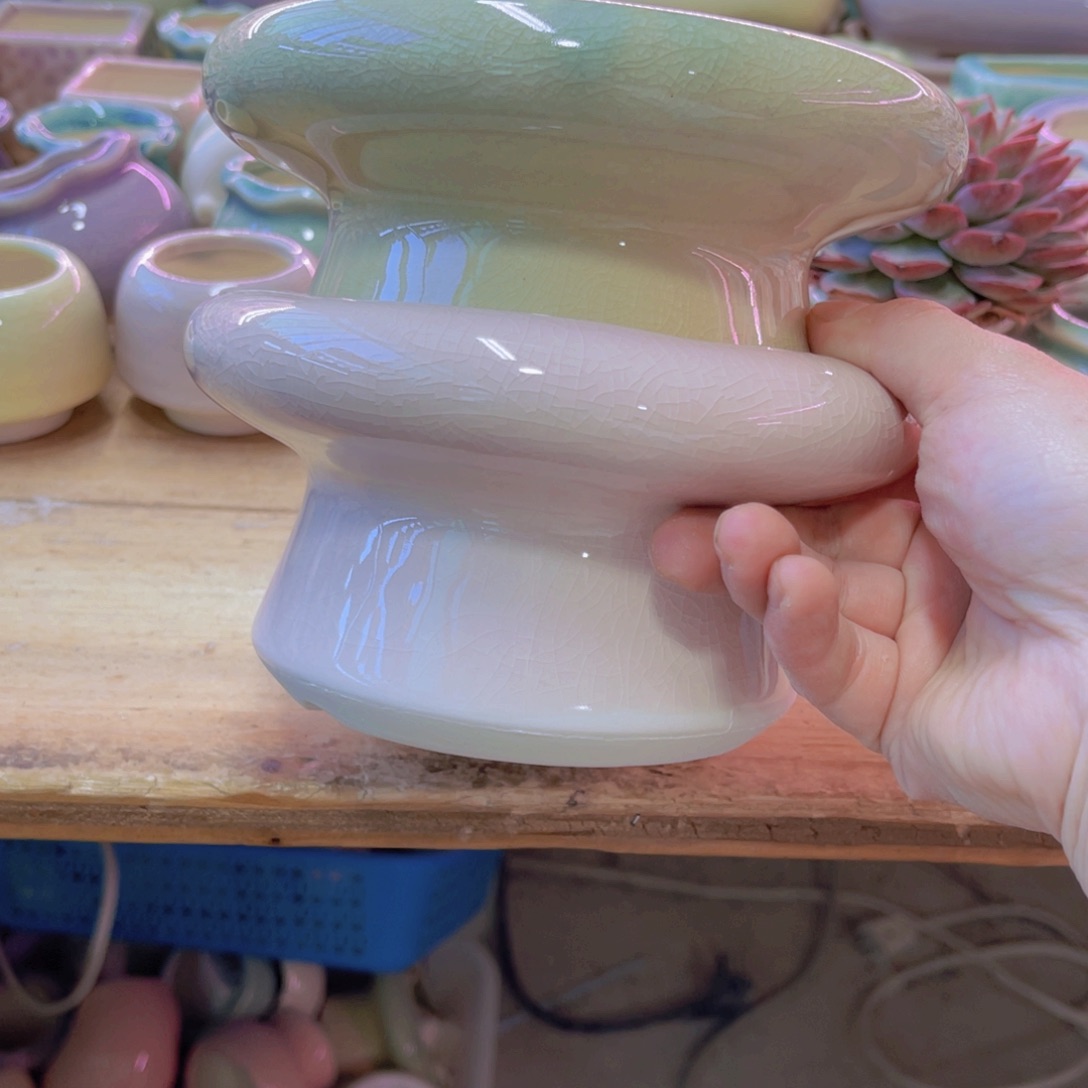 陶瓷花盆当场凑满12包邮