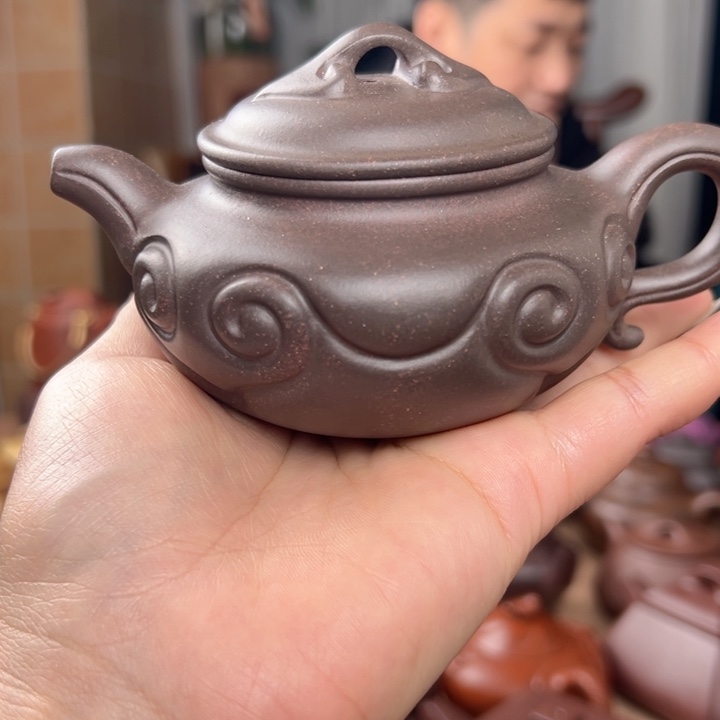 紫砂茶壶イ****哥天青仿古如意