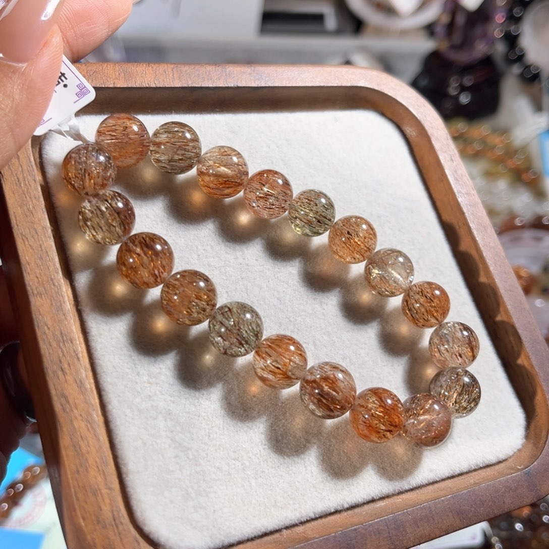 未镶嵌水晶手链黑金超10m