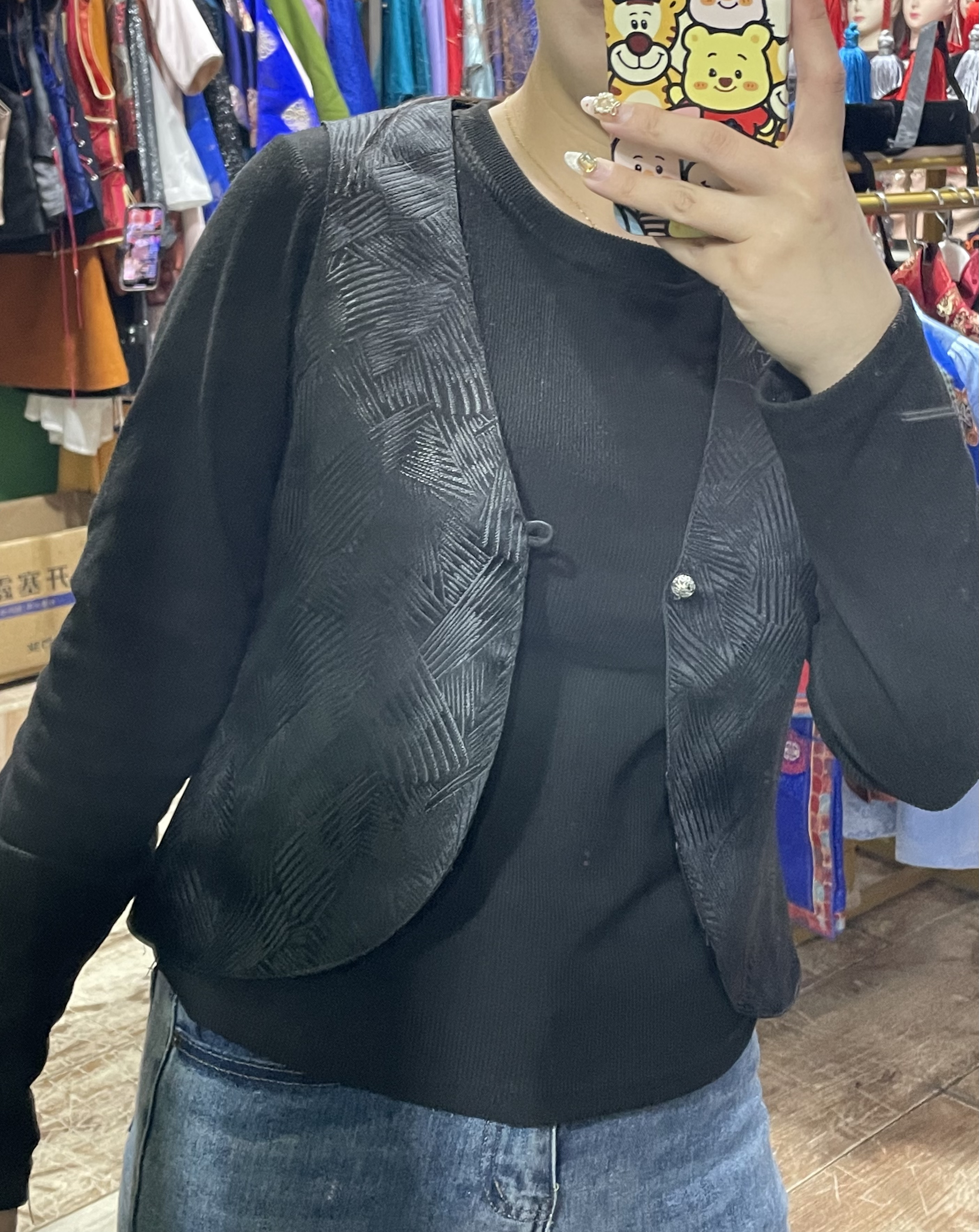 女士蒙古马甲 民族服饰