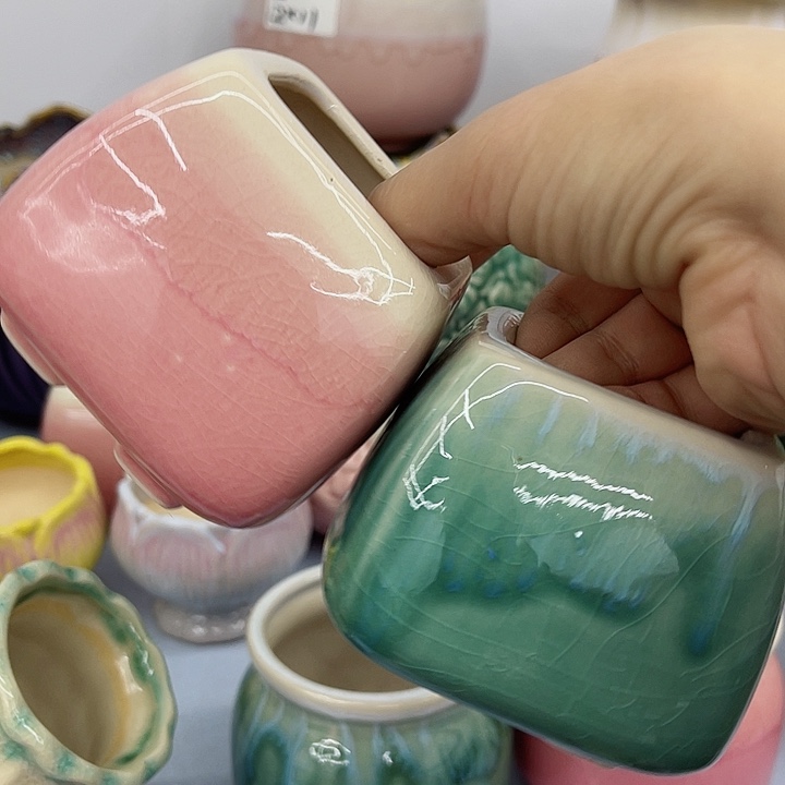 多肉绿植陶瓷花盆