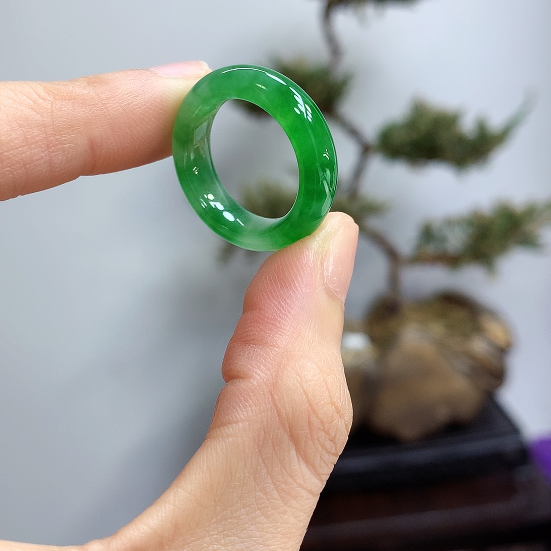 翡翠戒指未镶嵌13号