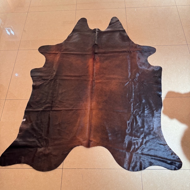 【本尼家】R228 230*190cm专拍牛皮地毯家用轻奢手工