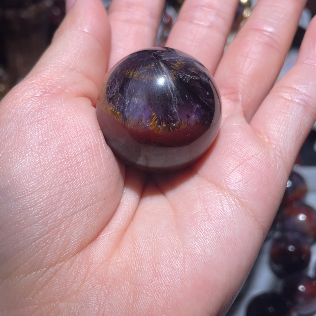 E***4珠宝半成品未镶嵌水晶极光23单珠