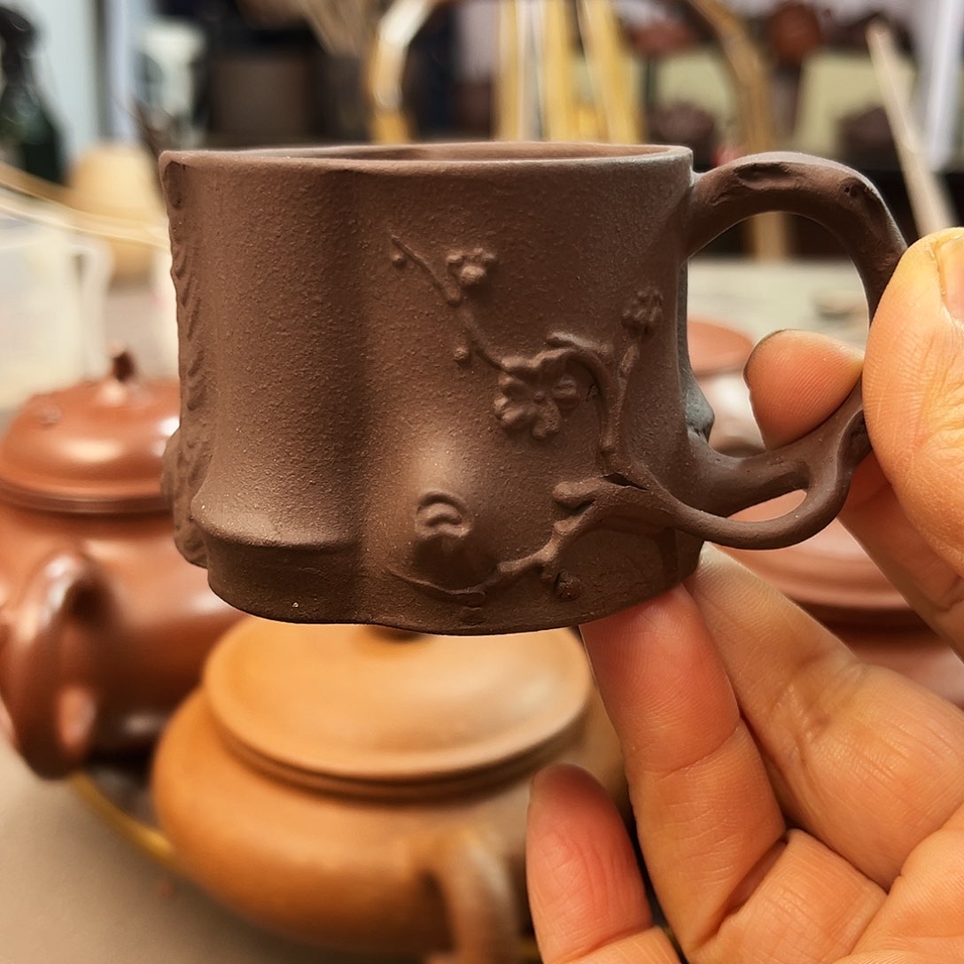 紫砂茶壶全手工制作