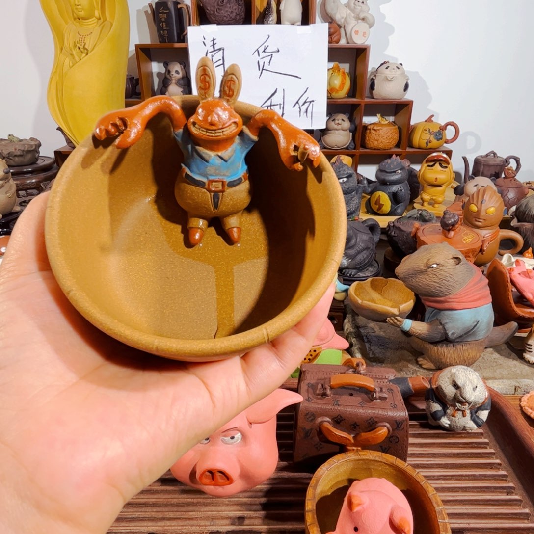 茶壶紫砂纯手工制作过程很