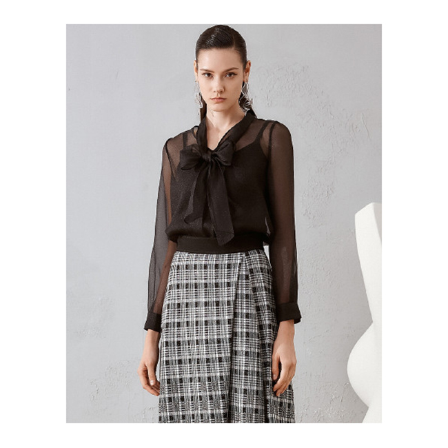 FALEMIG-歌系长袖衬衫上衣EWF201C00800