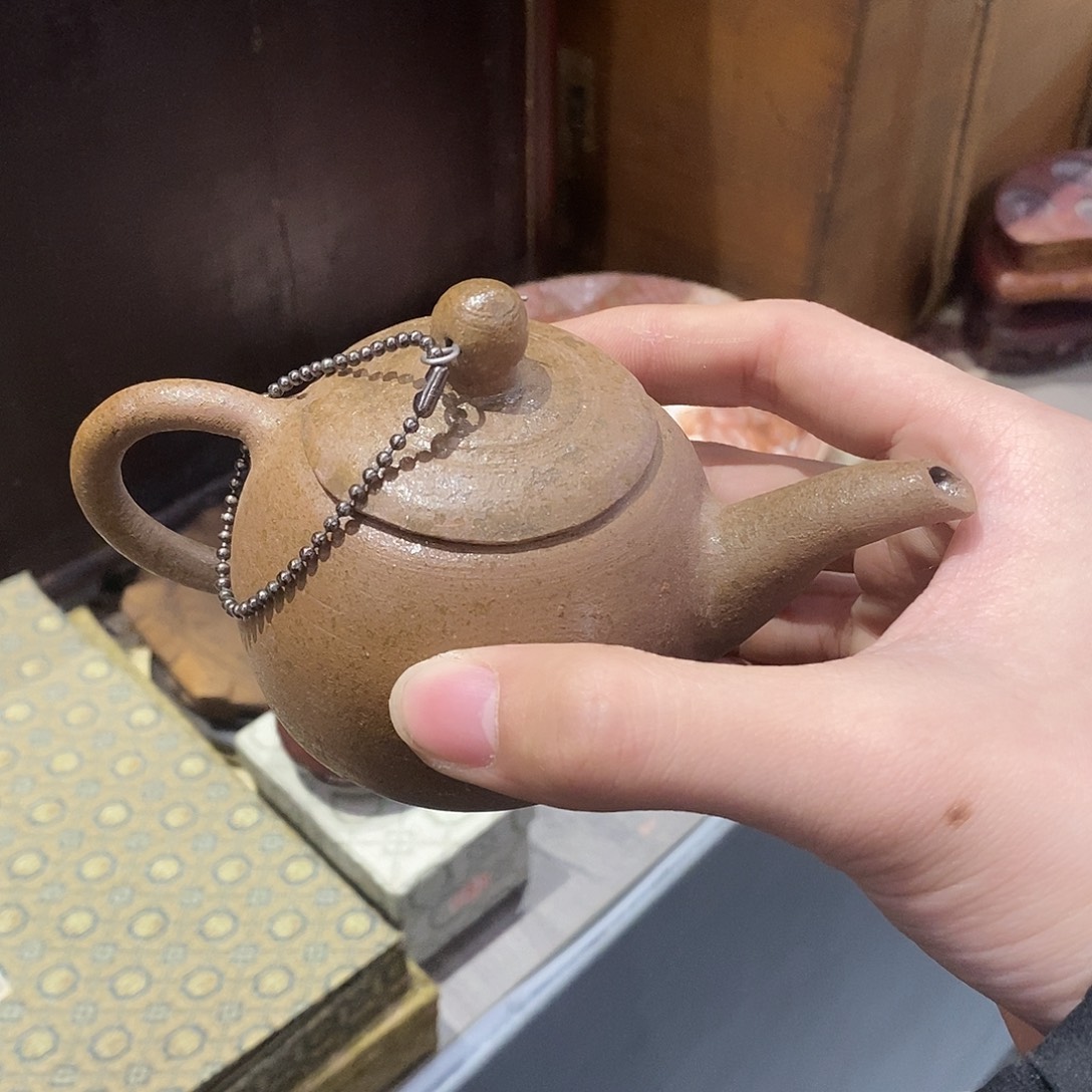 ****陶土小六古美术工艺品