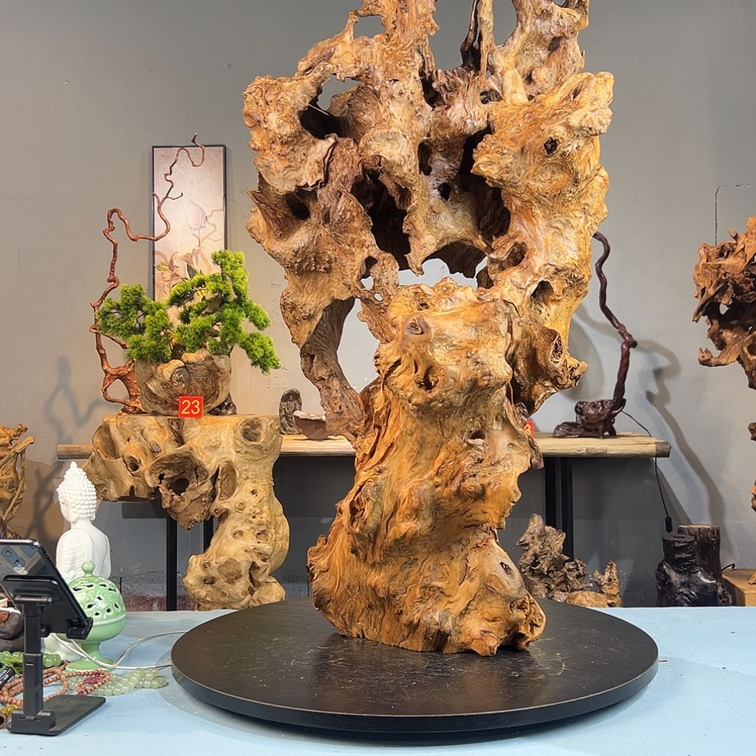 石***品香榧木根雕摆件333333333