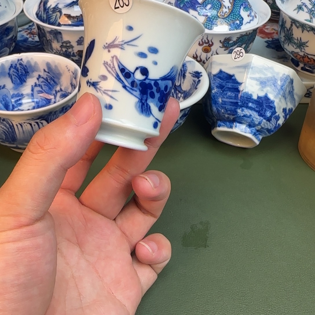 彦祖纯手工手绘茶具265