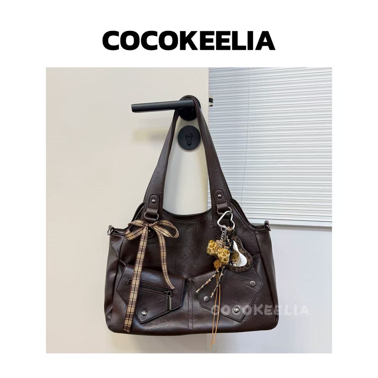 复古质感包包女2025新款时尚秋冬大容量上班通勤手提腋下包托特包