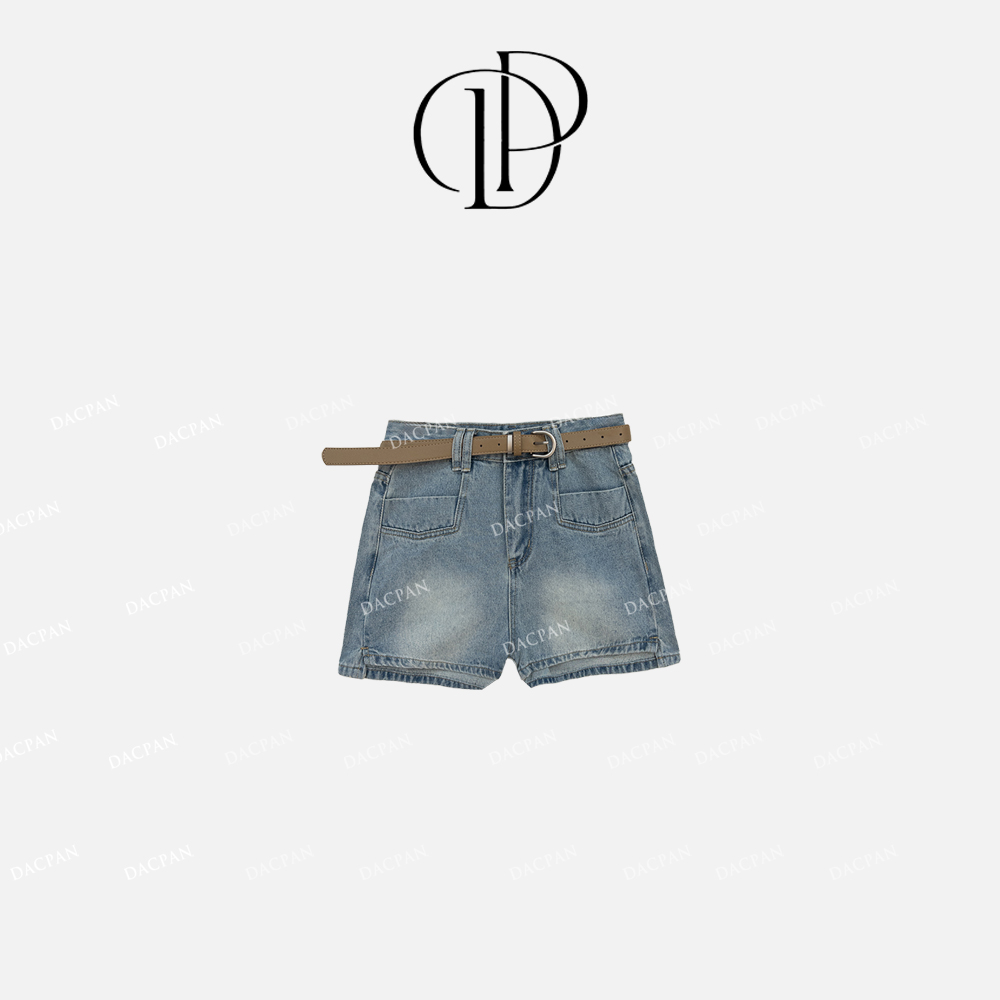 DACPAN-“西部牛仔”帅气高腰牛仔短裤  2025/盼·PP 86260
