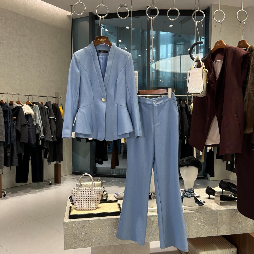 633 经典显瘦奢华贵气名媛气质宴会正式2025新款长袖套装