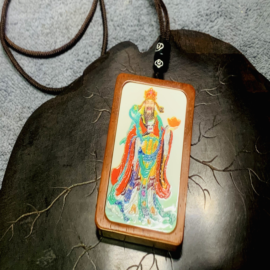 中国古风创意陶瓷财神