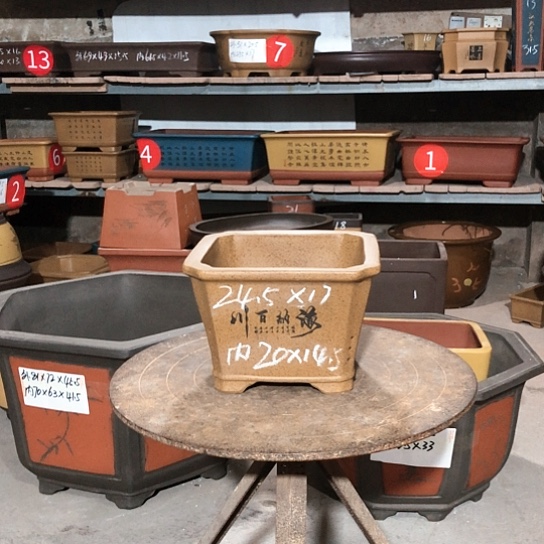 紫砂紫砂花盆包邮