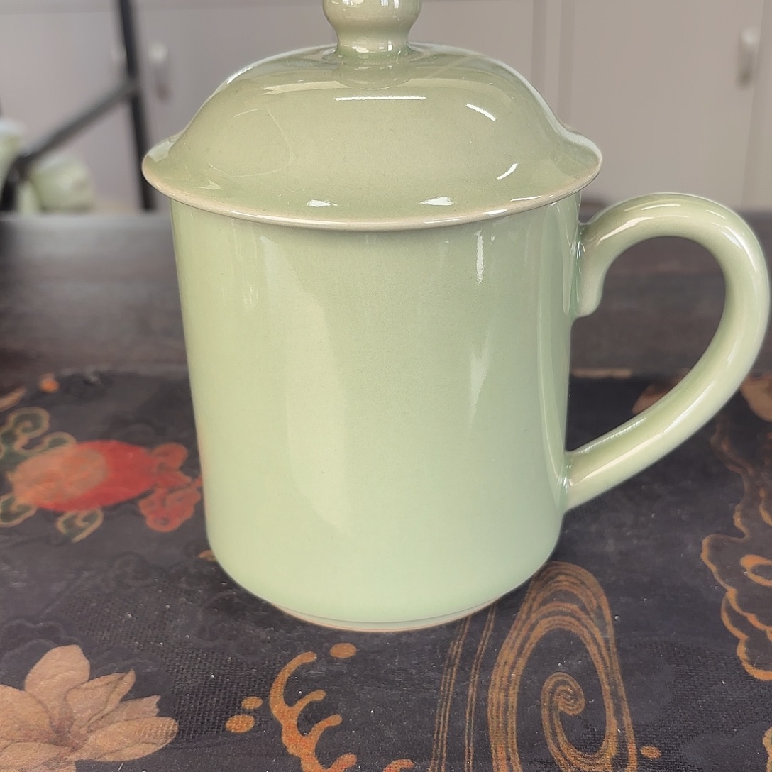 龙泉云间青瓷小米茶器